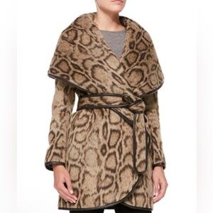 Diane Von Furstenberg Leopard print coat
